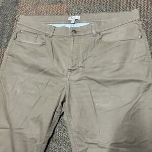 Peter Millar Pants 38x28 Brown Soft Touch Twill Performance Chino Golf Casual